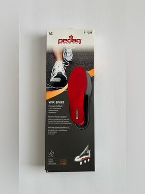 Pedag Viva Sport Unisex Full Length Orthotic Insoles Size EU 41 Never Worn